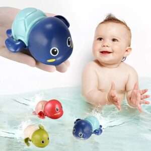 Turtle Swimming Toy for Kids Bath